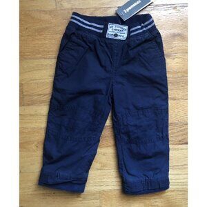🆕 3 Pommes 18M Navy Blue Lined Pants